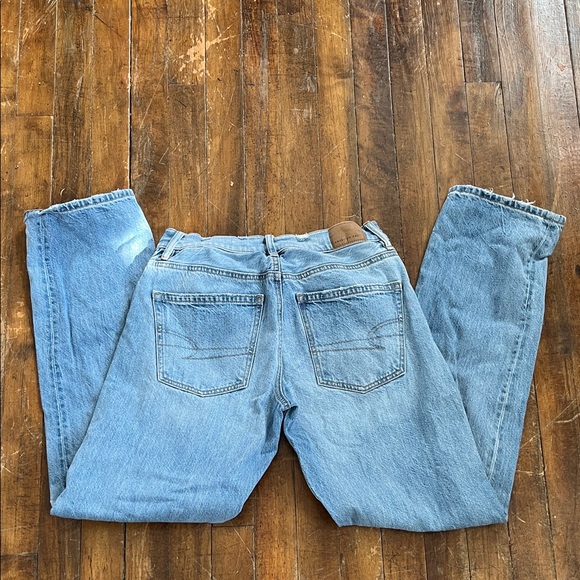 American Eagle 90s low rise straight Denim Jeans - Picture 2 of 6